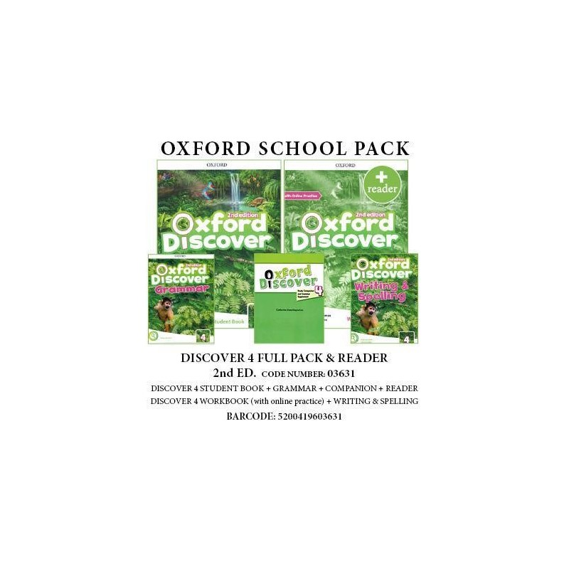 OXFORD DISCOVER 4 FULL PACK   READER - 03631 2ND ED