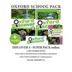 OXFORD DISCOVER 4 SUPER PACK ONLINE (SB + WB WITH ONLINE PRACTISE + GRAMMAR + READER) - 03723
