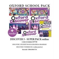OXFORD DISCOVER 5 SUPER PACK ONLINE (SB + WB WITH ONLINE PRACTISE + GRAMMAR + READER) - 03730