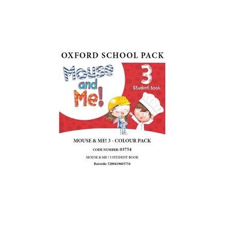MOUSE AND ME 3 COLOUR PACK - 03754