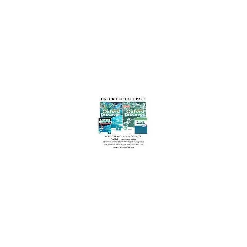 OXFORD DISCOVER 6 SUPER PACK + TESTS - 03808 2ND ED