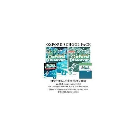 OXFORD DISCOVER 6 SUPER PACK + TESTS - 03808 2ND ED