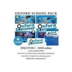 OXFORD DISCOVER 2 PACK MIDI (SB + WB (+ ONLINE) + COMPANION + READER) - 03815
