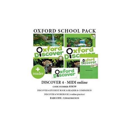 OXFORD DISCOVER 4 MIDI ONLINE - 03839