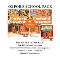 OXFORD DISCOVER 3 SUPER PACK (SB + WB   ONLINE PRACTICE + GRAMMAR + READER) - 03884 2ND ED