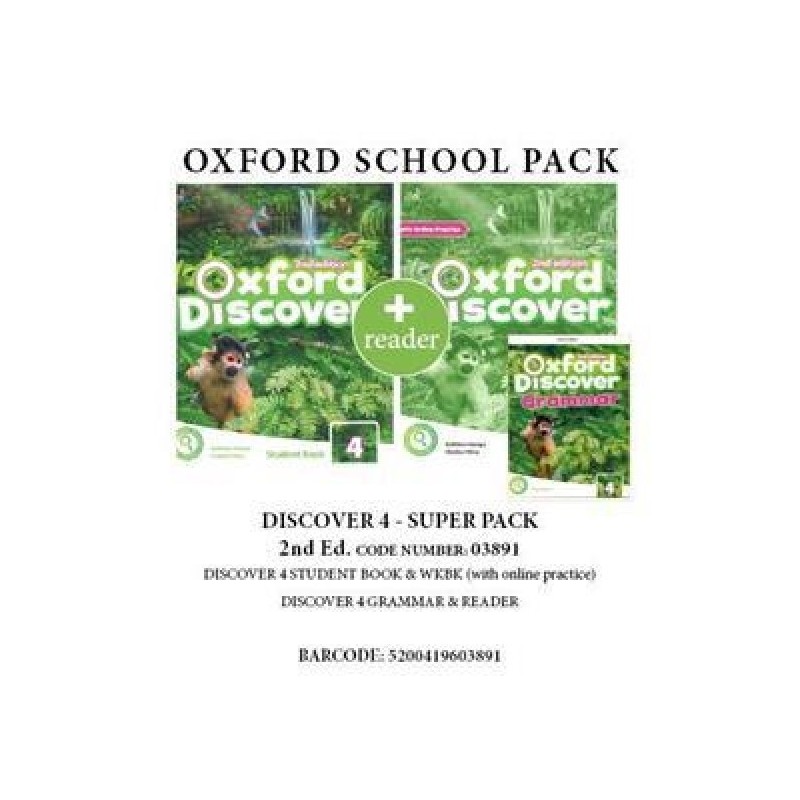 OXFORD DISCOVER 4 SUPER PACK - 03891 2ND ED