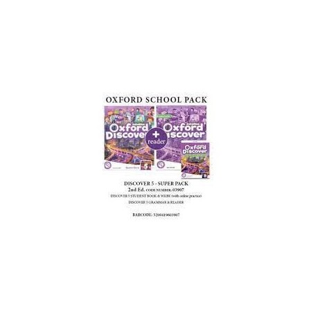 OXFORD DISCOVER 5 SUPER PACK - 03907 2ND ED