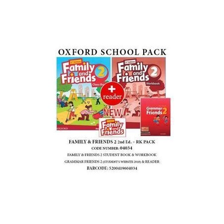 FAMILY AND FRIENDS 2 RK PACK 2020 - 04034 2ND ED
