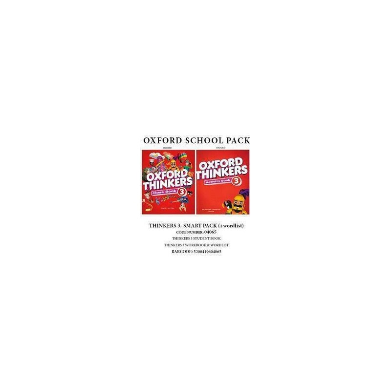 OXFORD THINKERS 3 SMART PACK 3 (+ WORDLIST) - 04065