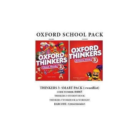 OXFORD THINKERS 3 SMART PACK 3 (+ WORDLIST) - 04065