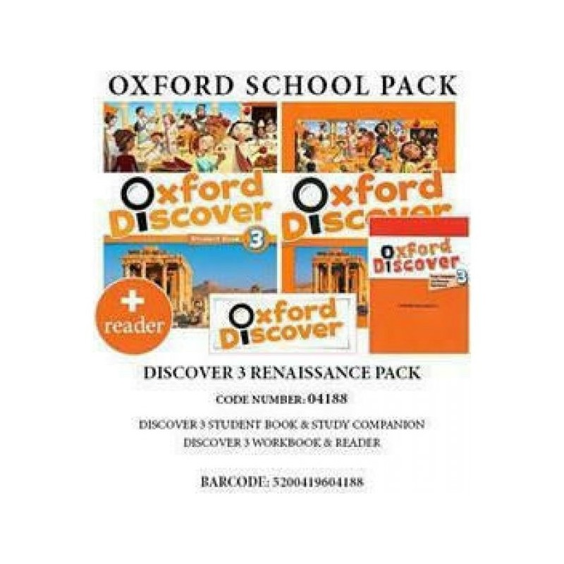 OXFORD DISCOVER 3 RENAISSANCE (SB+ WB+ COMPANION + READER) - 04188