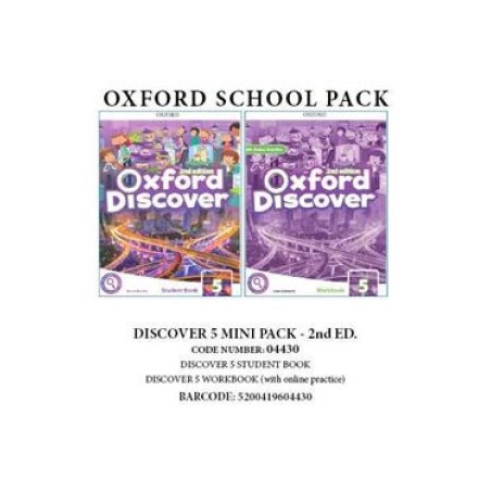 OXFORD DISCOVER 5 PACK MINI (SB + WBK WITH ONLINE PR.) - 04430 2ND ED