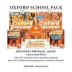 OXFORD DISCOVER 3 2ND PRO PACK (SB+ WB (WITH ONLINE) + GRAMMAR+ WRITING   SPELLING + READER) - 04522