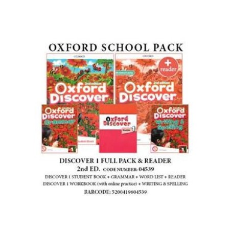 OXFORD DISCOVER 1 2ND PACK FULL PACK   READER - 04539