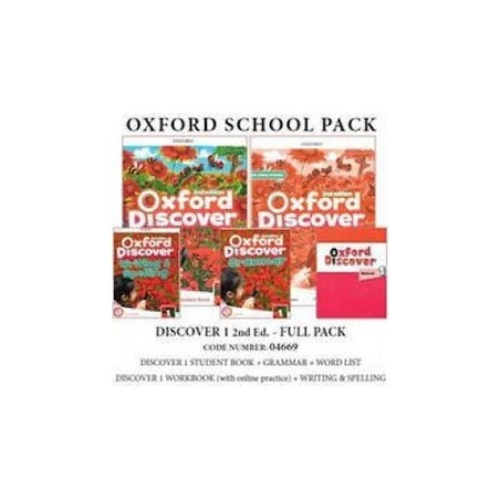 OXFORD DISCOVER 1 FULL PACK - 04669 2ND ED