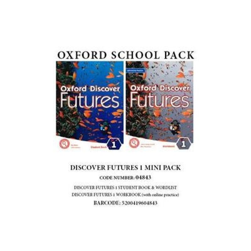 OXFORD DISCOVER FUTURES 1 MINI PACK (SB+ WB (+ONLINE) +WORDLIST) - 04843
