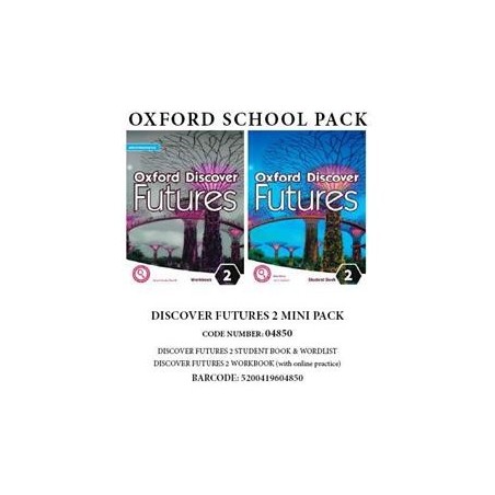 OXFORD DISCOVER FUTURES 2 MINI PACK (SB+ WB (+ONLINE) +WORDLIST) - 04850