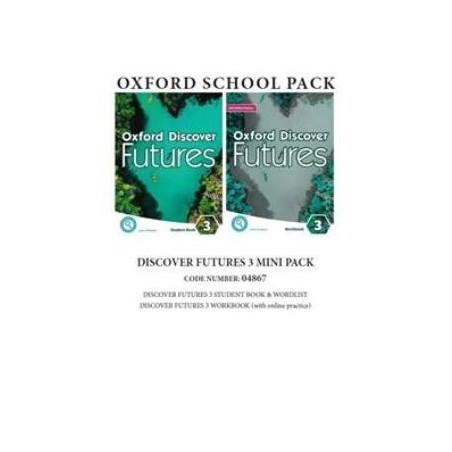 OXFORD DISCOVER FUTURES 3 MINI PACK (SB+ WB (+ONLINE) +WORDLIST) - 04867