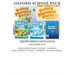 OXFORD BRIDGE LEVEL 1 PACK (OXFORD PHONICS WORLD 2 SB + WB   FAMILY AND FRIENDS 1 SB + WB   GRAMMAR FRIENDS 1)