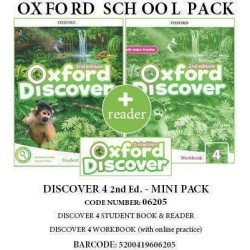 DISCOVER 4 (II ED) MINI PACK (+READER) -06205