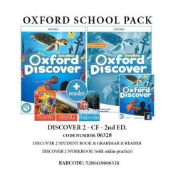 DISCOVER 2 (2ND) PACK CF (SB + WB + GRAMMAR + READERS: PLASTIC/SCHOOLS/EARTH ) - 06328