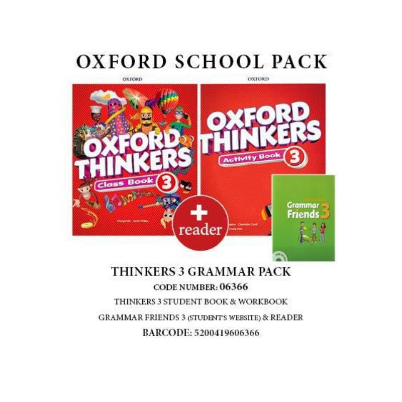 THINKERS 3 GRAMMAR PACK 2021 - 06366
