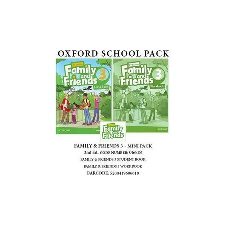 FAMILY AND FRIENDS 3 MINI PACK - 06618 2ND ED