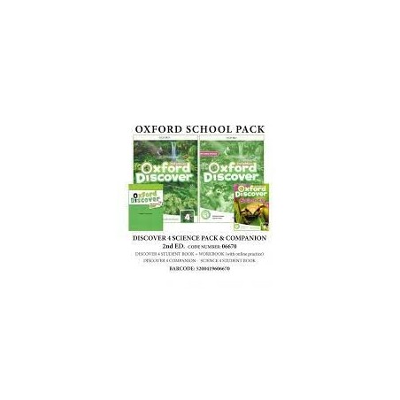 OXFORD DISCOVER 4 SCIENCE PACK (+ COMPANION) - 06670 2ND ED
