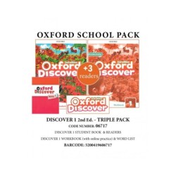 OXFORD DISCOVER 1 2ND TRIPLE PACK - 06717