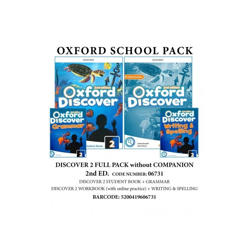 OXFORD DISCOVER 2 FULL PACK (WITHOUT COMPANION) - 06731 2ND ED