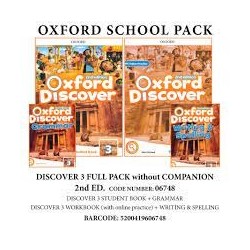 OXFORD DISCOVER 3 FULL PACK (WITHOUT COMPANION) - 06748 2ND ED