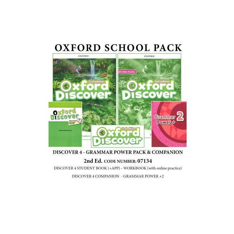 DISCOVER 4 2ND ED GRAMMAR POWER PACK (+ COMPANION) - 07134