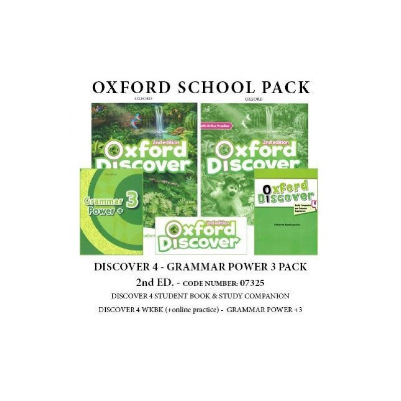 DISCOVER 4 2ND ED GRAMMAR POWER 3 PACK - 07325