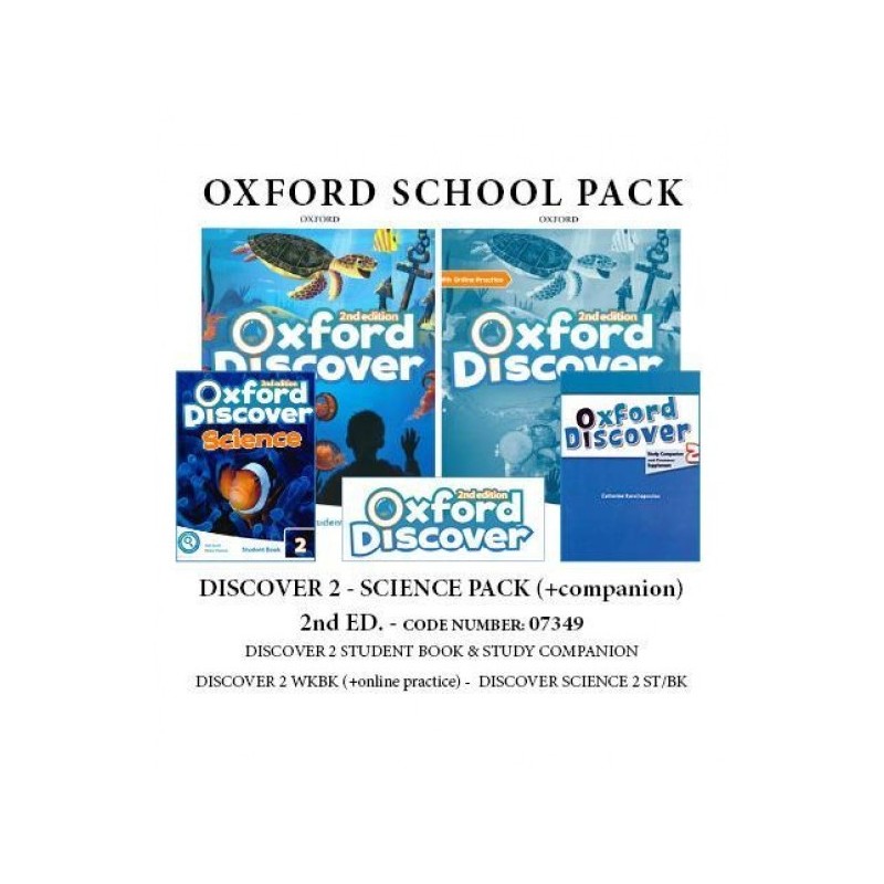 DISCOVER 2 2ND ED SCIENCE PACK (+ COMPANION) - 07349