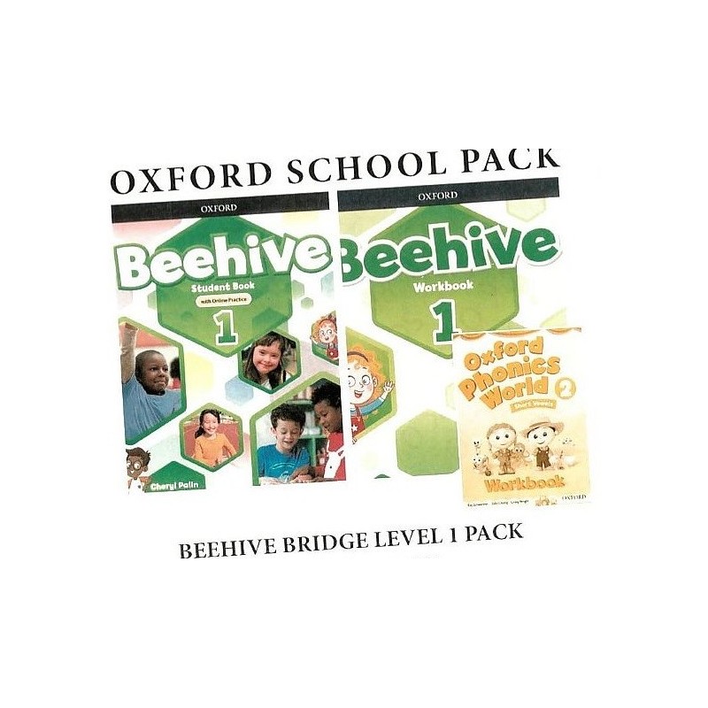 BEEHIVE 1 BRIDGE 2023 PACK (SB + WB + OXFORD PHONICS WORLD 2) - 07769