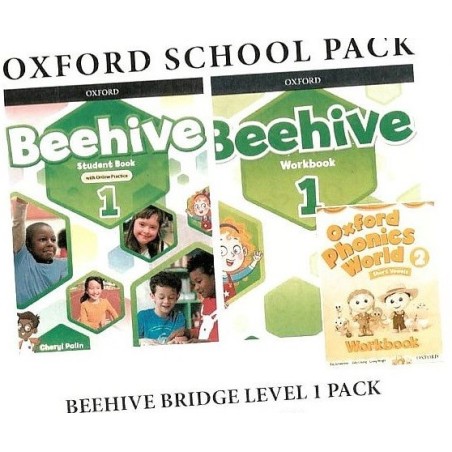 BEEHIVE 1 BRIDGE 2023 PACK (SB + WB + OXFORD PHONICS WORLD 2) - 07769