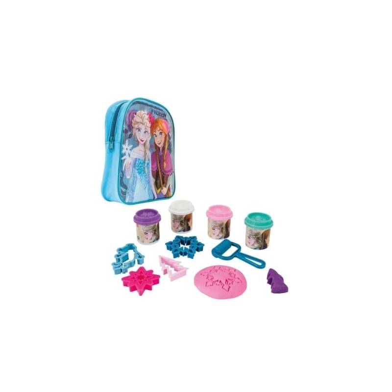 ΠΛΑΣΤΕΛΙΝΗ DISNEY FROZEN  ΤΣΑΝΤΑ ΠΛΑΤΗΣ ΜΕ 4 ΒΑΖΑΚΙΑ - ΚΑΠΑΚΙΑ ΚΑΛΟΥΠΑΚΙΑ ΚΑΙ 5 ΕΡΓΑΛΕΙΑ (200GR)