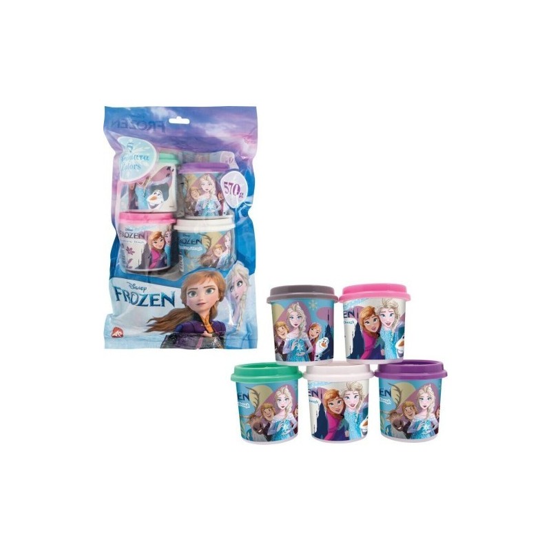 ΠΛΑΣΤΕΛΙΝΗ DISNEY FROZEN ΣΑΚΟΥΛΑΚΙ ΜΕ 5 ΒΑΖΑΚΙΑ   ΚΑΠΑΚΙΑ ΚΑΛΟΥΠΑΚΙΑ 114GR