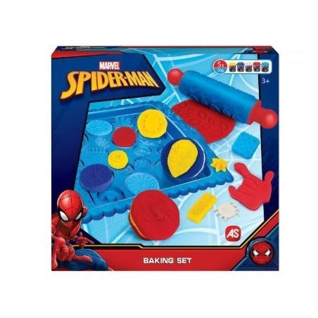 ΣΕΤ ΠΛΑΣΤΕΛΙΝΗΣ MARVEL: ΦΤΙΑΝΧΩ ΜΠΙΣΚΟΤΑ ΜΕ ΤΟΝ SPIDERMAN