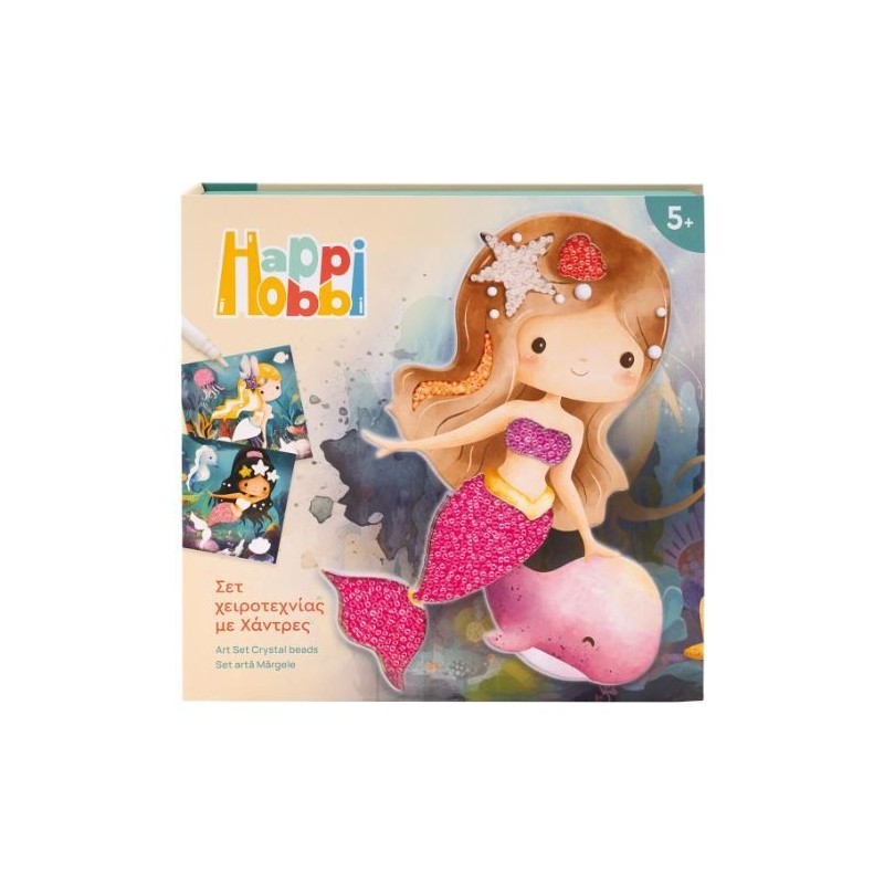 HAPPIHOBBI ART CRYSTAL BEADS MERMAIDS