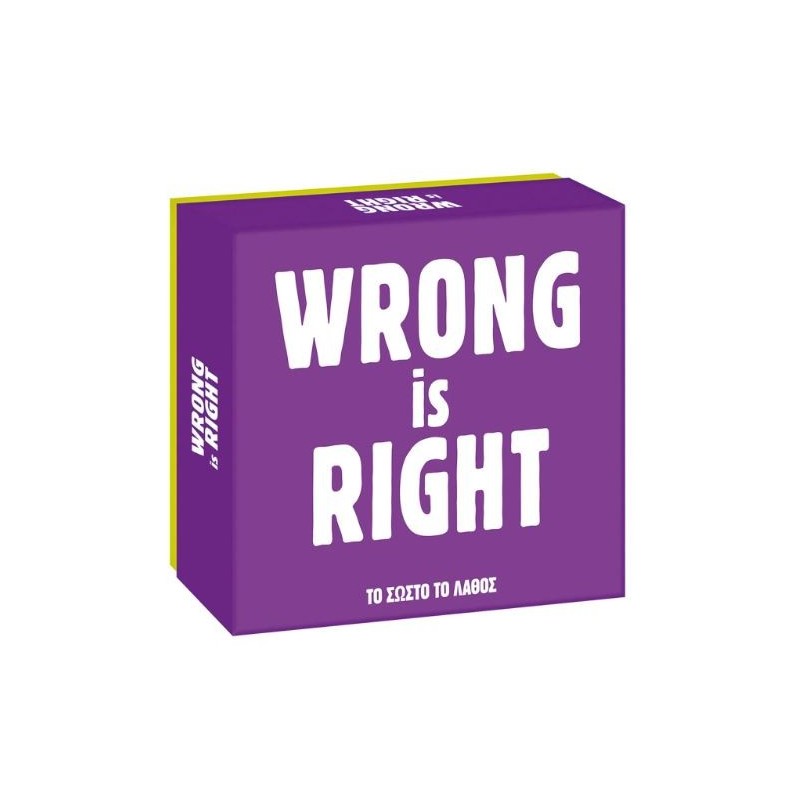 ΕΠΙΤΡΑΠΕΖΙΟ GIFT GAMES WRONG IS RIGHT