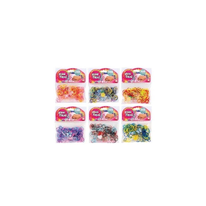 PLEXI FLEXI ΣΑΚΟΥΛΑΚΙ ΜΕ 300 ΛΑΣΤΙΧΑΚΙΑ   4 ΑΞΕΣΟΥΑΡ (6 ΧΡΩΜΑΤΑ - ΤΥΧΑΙΑ ΕΠΙΛΟΓΗ)