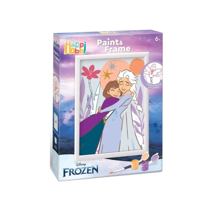 HAPPIHOBBI PAINT   FRAME: FROZEN