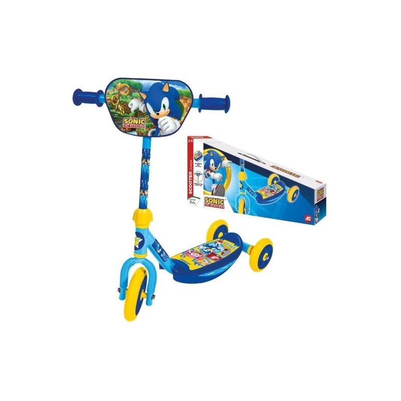 ΠΑΙΔΙΚΟ SCOOTER SONIC ΜΕ 3 ΡΟΔΕΣ
