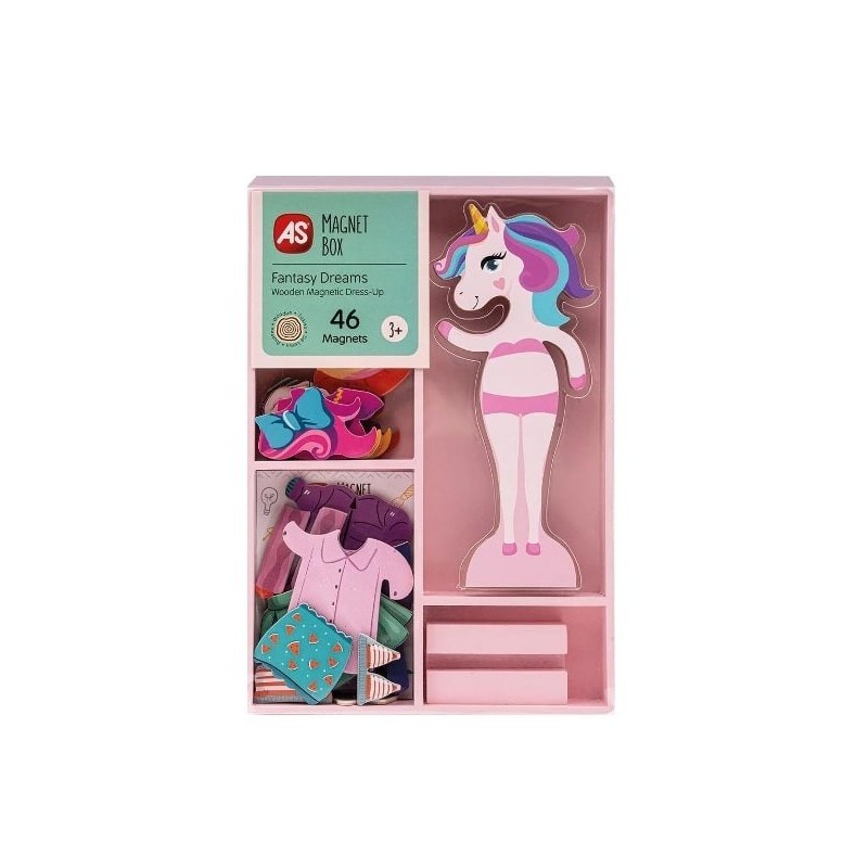 MAGNET BOX FANTASY DREAMS : DRESS-UP 46 (ΕΚΠΑΙΔΕΥΤΙΚΟΙ ΞΥΛΙΝΟΙ ΜΑΓΝΗΤΕΣ)