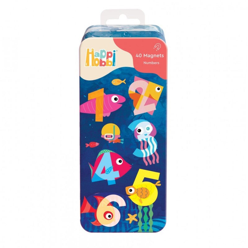 HAPPIHOBBI MAGNET TIN ΑΡΙΘΜΟΙ