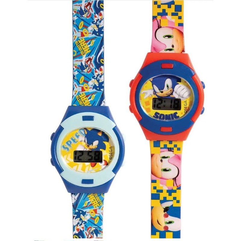 ΨΗΦΙΑΚΟ ΡΟΛΟΙ SONIC THE HEDGEHOG (2 ΣΧΕΔΙΑ - ΤΥΧΑΙΑ ΕΠΙΛΟΓΗ)