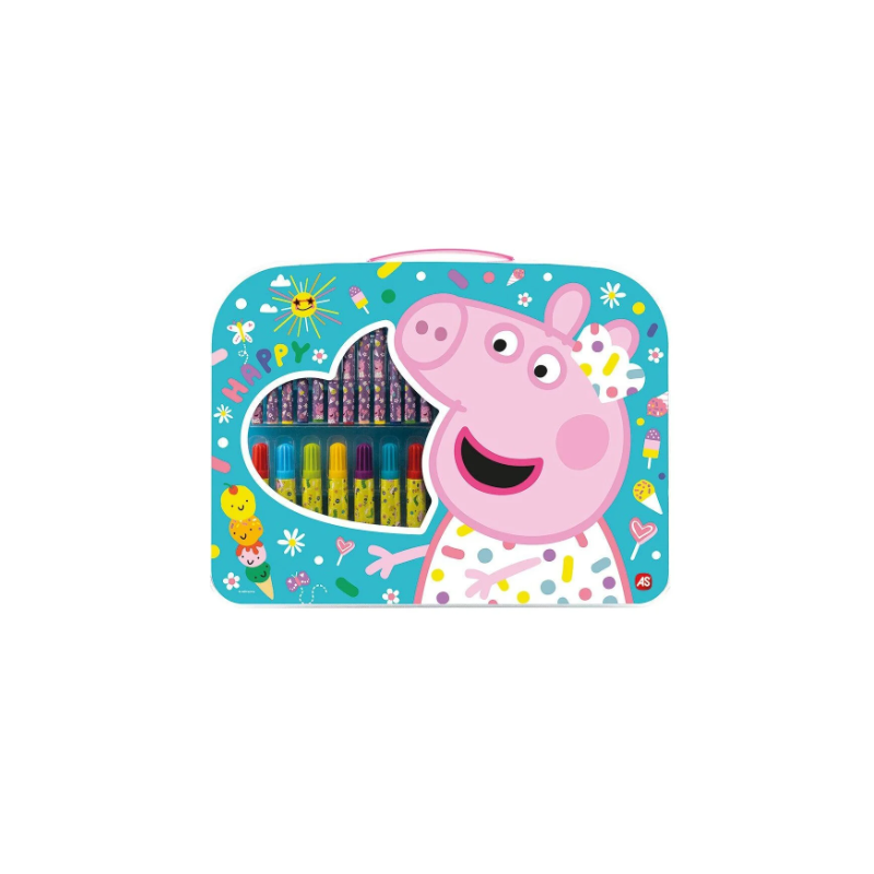 ΣΕΤ ΖΩΓΡΑΦΙΚΗΣ ART CASE PEPPA PIG