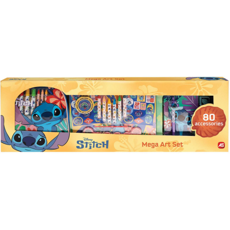 ΣΕΤ ΖΩΓΡΑΦΙΚΗΣ MEGA ART SET STITCH 80 ΑΞΕΣΟΥΑΡ
