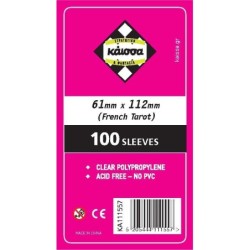 GMS:GR:SLEEVES 61X112(FRENCH TARROT) - ΚΑ111557